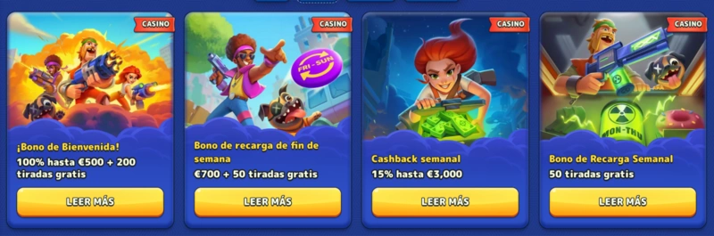 Pistolo Bonuses